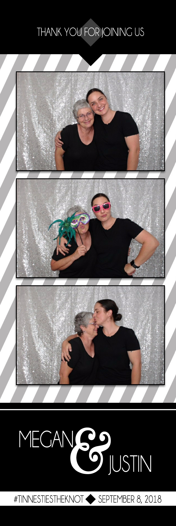 Megan and Justin's Wedding | View more photos from the event at gallery.photoboothbillings.com/u/PhotoBoothBillings/Megan-and-Justins-Wedding